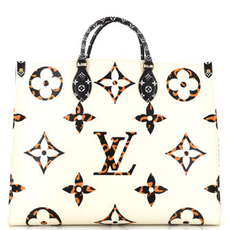 Louis Vuitton OnTheGo Tote Limited Edition Jungle Monogram Giant GM