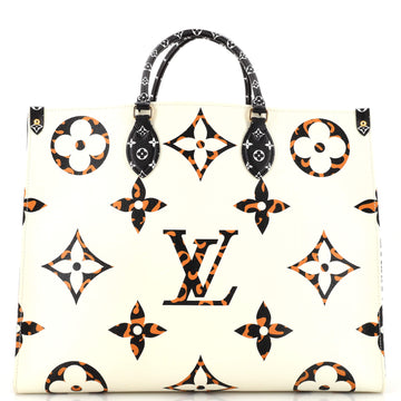 Louis Vuitton OnTheGo Tote Limited Edition Jungle Monogram Giant GM