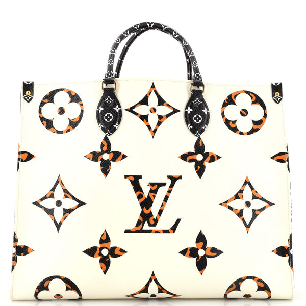 Louis Vuitton OnTheGo Tote Limited Edition Jungle Monogram Giant GM  Multicolor 20375610