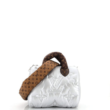 Louis Vuitton Speedy Bandouliere Bag Monogram Quilted Econyl Nylon 25