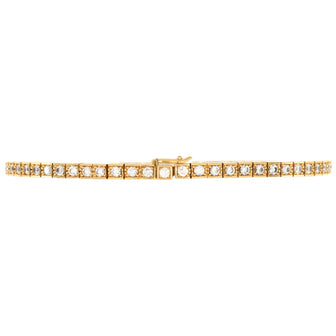 Cartier Lanieres Bracelet 18K Yellow Gold and Diamonds