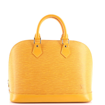 Louis Vuitton Vintage Alma Handbag Epi Leather PM
