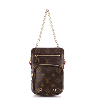 Louis Vuitton Utility Phone Sleeve Bag Monogram Canvas