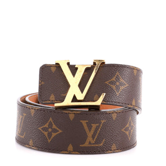 Louis Vuitton LV Initiales Belt Monogram Canvas Wide