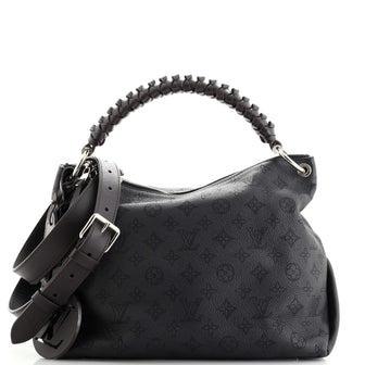 Louis Vuitton Braided Handle Beaubourg Hobo Mahina Leather MM