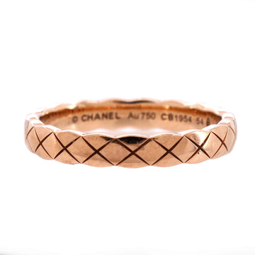 Chanel Coco Crush Ring 18K Beige Gold Mini