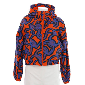Hermes Women's Fantaisie d'Etriers Windbreaker Jacket Printed Polyamide