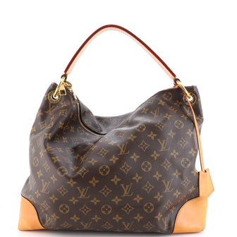 Louis Vuitton Berri Handbag Monogram Canvas MM