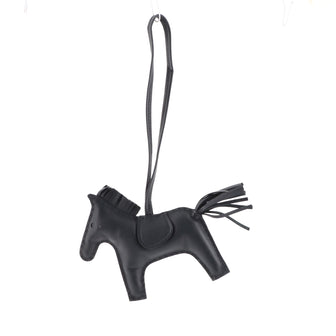 Hermes Mono-Tone GriGri Rodeo Bag Charm Leather MM