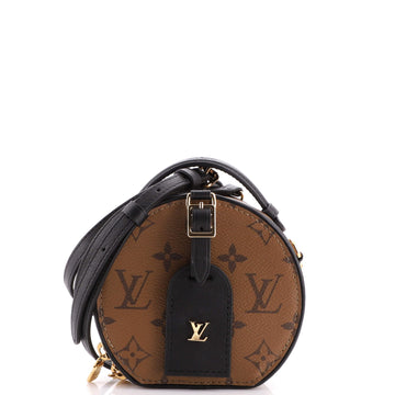 Louis Vuitton Mini Boite Chapeau Bag Reverse Monogram Canvas
