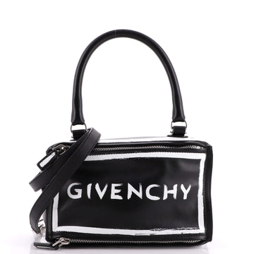 Givenchy Graffiti Logo Pandora Bag Leather Small