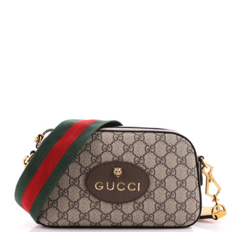 Gucci Neo Vintage Camera Messenger Bag GG Coated Canvas