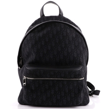 Christian Dior Rider Backpack Oblique Canvas Medium