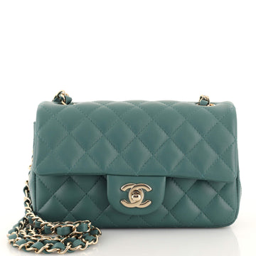 Chanel Classic Single Flap Bag Quilted Lambskin Mini