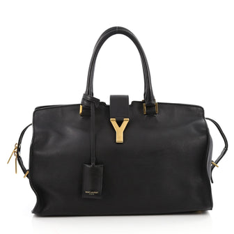 Saint Laurent Classic Y Cabas Leather Medium Black 2039801