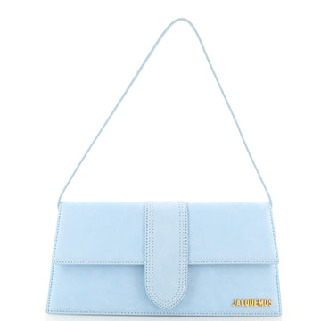 Jacquemus Le Bambino Flap Shoulder Bag Suede Long