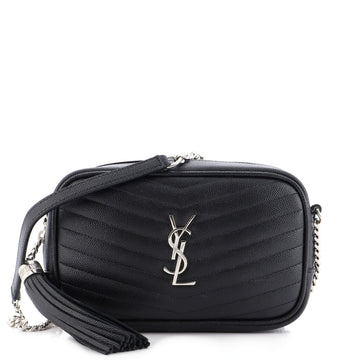 Saint Laurent Lou Camera Bag Matelasse Chevron Leather Mini