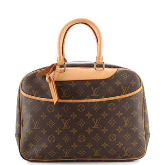 Louis Vuitton Deauville Handbag Monogram Canvas