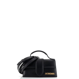 Jacquemus Le Bambino Top Handle Flap Bag Leather Long