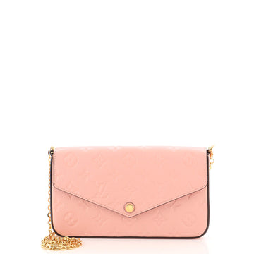 Louis Vuitton Felicie Pochette Monogram Empreinte Leather
