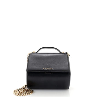 Givenchy Chain Pandora Box Bag Leather Mini