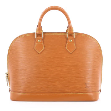 Louis Vuitton Vintage Alma Handbag Epi Leather PM Brown