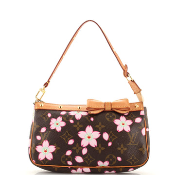 Louis Vuitton Pochette Accessoires Limited Edition Cherry Blossom Monogram