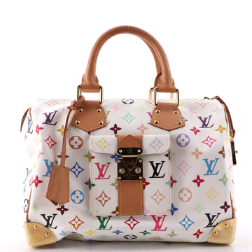 Louis Vuitton Speedy Handbag Monogram Multicolor 30