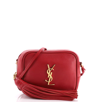 Saint Laurent Classic Monogram Blogger Crossbody Bag Leather Small