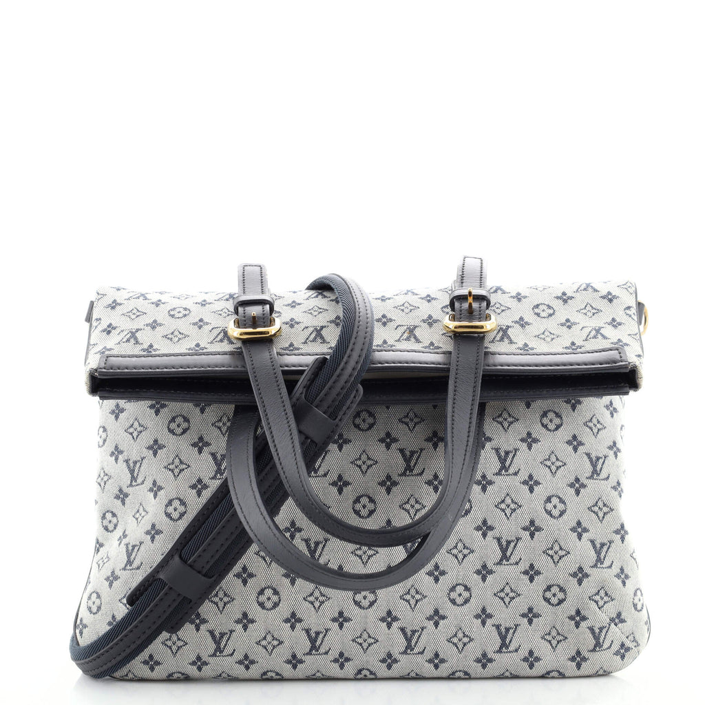 Louis Vuitton Francoise Handbag Mini Lin Blue 2041431
