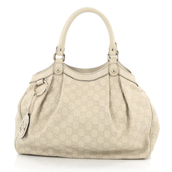 Gucci Sukey Tote Guccissima Leather Medium Neutral 2041505