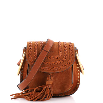 Chloe Hudson Handbag Whipstitch Suede Mini