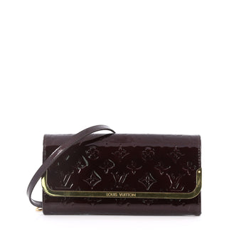 Louis Vuitton Rossmore Handbag Monogram Vernis MM Red
