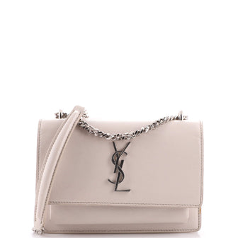 Saint Laurent Sunset Chain Wallet Leather