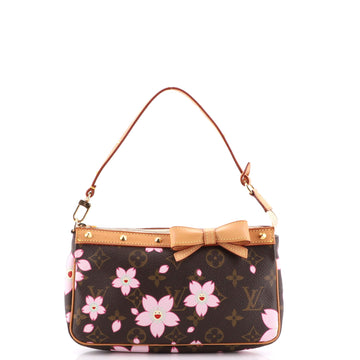 Louis Vuitton Pochette Accessoires Limited Edition Cherry Blossom Monogram