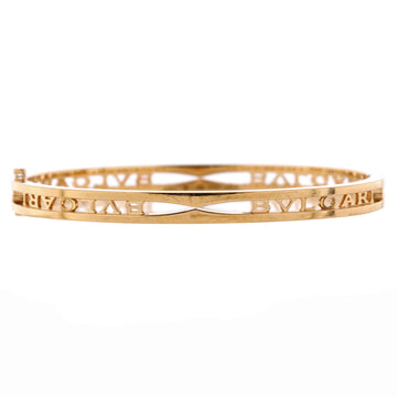 Bvlgari B.Zero1 Logo Bracelet 18K Yellow Gold