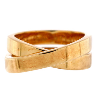 Cartier Paris Nouvelle Vague Crossover Ring 18K Yellow Gold