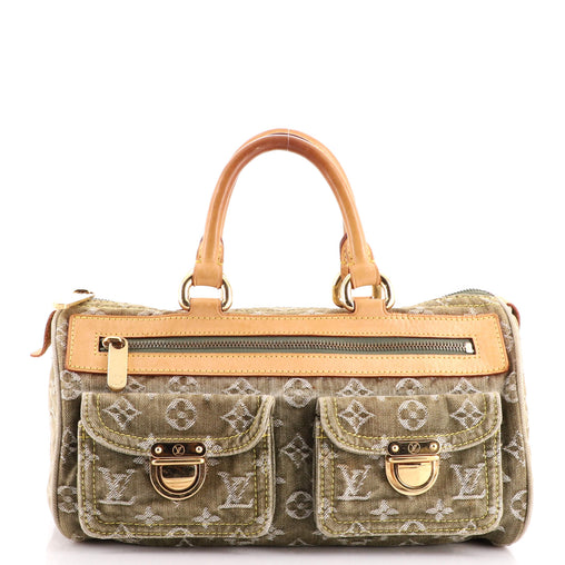 Louis Vuitton Neo Speedy Bag Denim 204185
