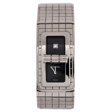 Chanel Code Coco Quartz Watch Stainless Steel with Diamond 21