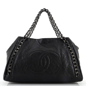 Chanel Modern Chain Tote Caviar East West