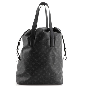 Louis Vuitton Cabas Light Drawstring Bag Monogram Eclipse Canvas