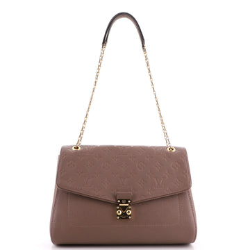 Louis Vuitton Saint Germain Handbag Monogram Empreinte Leather MM