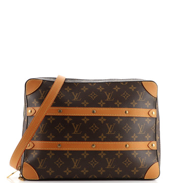 Louis Vuitton Soft Trunk Messenger Bag Monogram Canvas MM