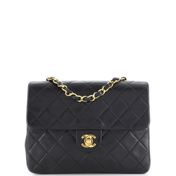 Chanel Vintage Square Classic Flap Bag Quilted Lambskin Small