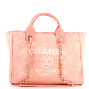 Chanel Deauville NM Tote Mixed Fibers Small