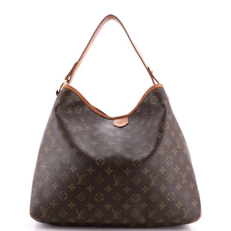 Louis Vuitton Delightful Handbag Monogram Canvas MM