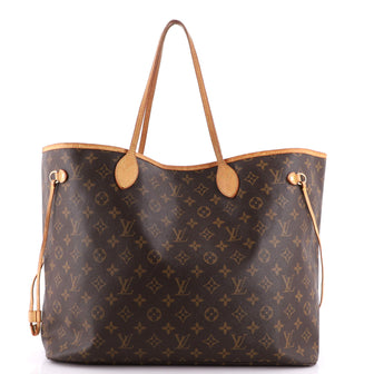 Louis Vuitton Neverfull Tote Monogram Canvas GM