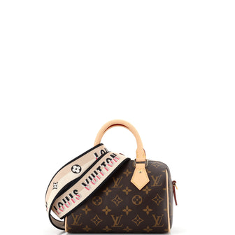 Louis Vuitton Speedy Bandouliere Bag Monogram Canvas 20
