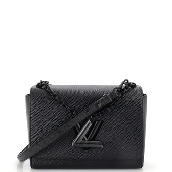 Louis Vuitton Braided Chain Twist Bag Epi Leather MM