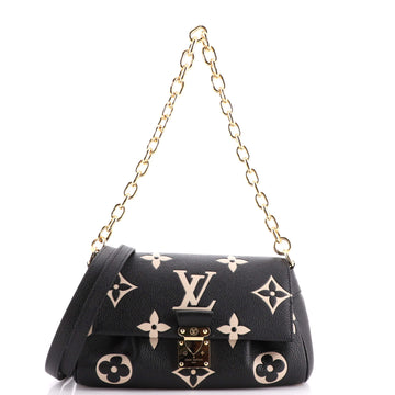 Louis Vuitton Favorite NM Handbag Bicolor Monogram Empreinte Giant